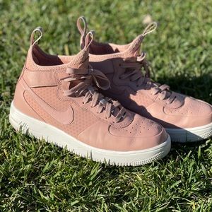 Nike Air Force 1 Ultraforce mid top size 10 women’s pink